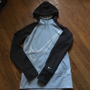 Nike turtleneck hoodie.
