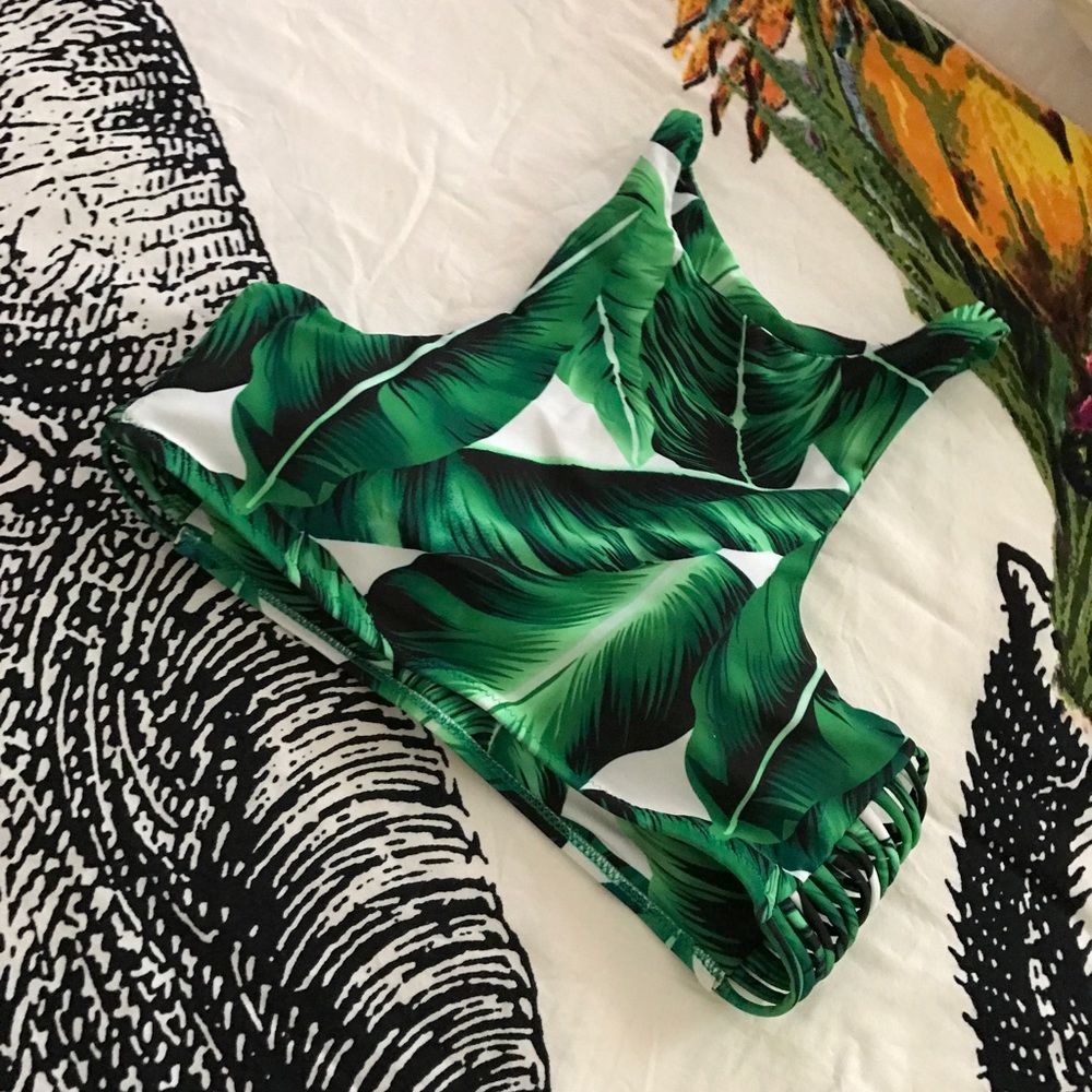 American apparel swim top