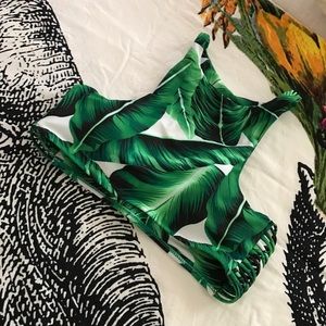 American apparel swim top