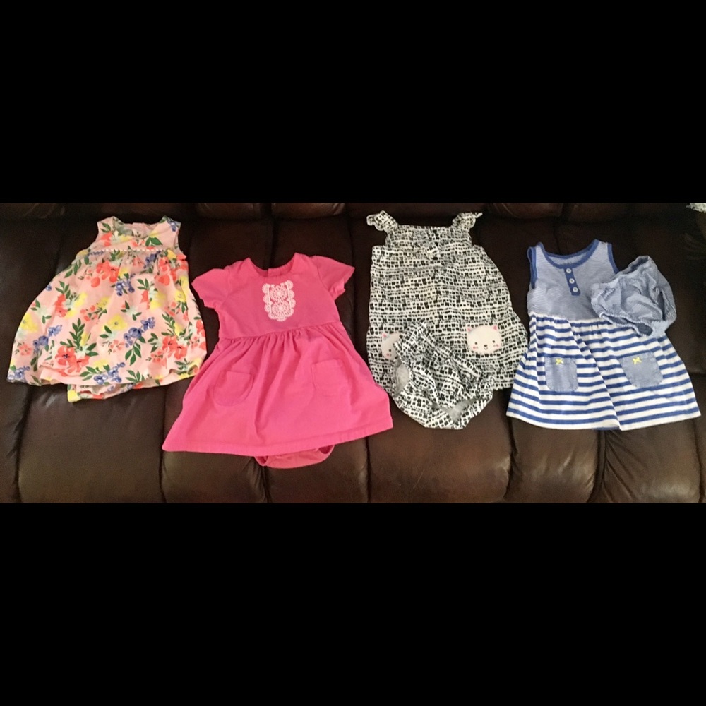 18 Month Play Dress Lot of 4