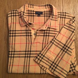 Burberry Logo Golf Polo Shirt