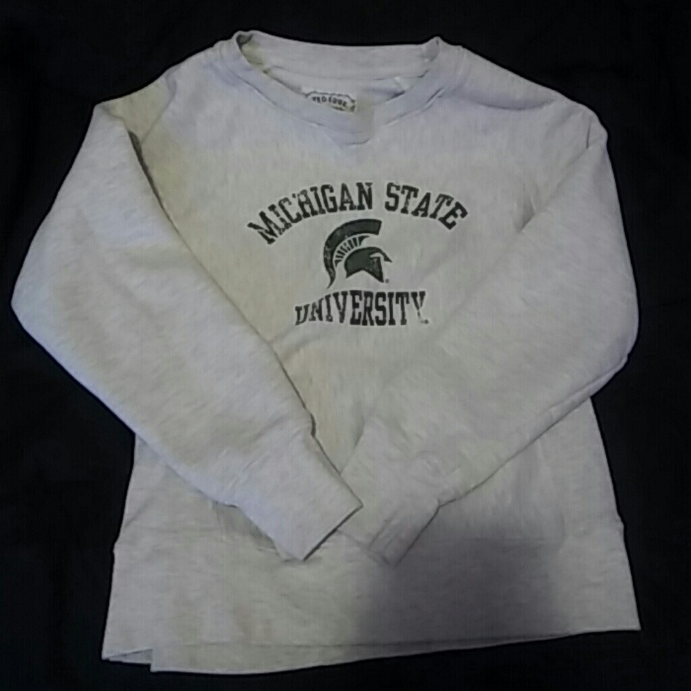 Michigan State crew neck