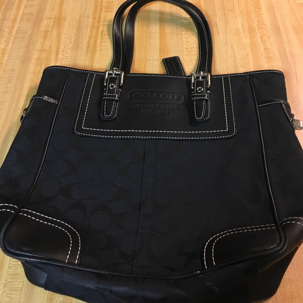 Coach black bag