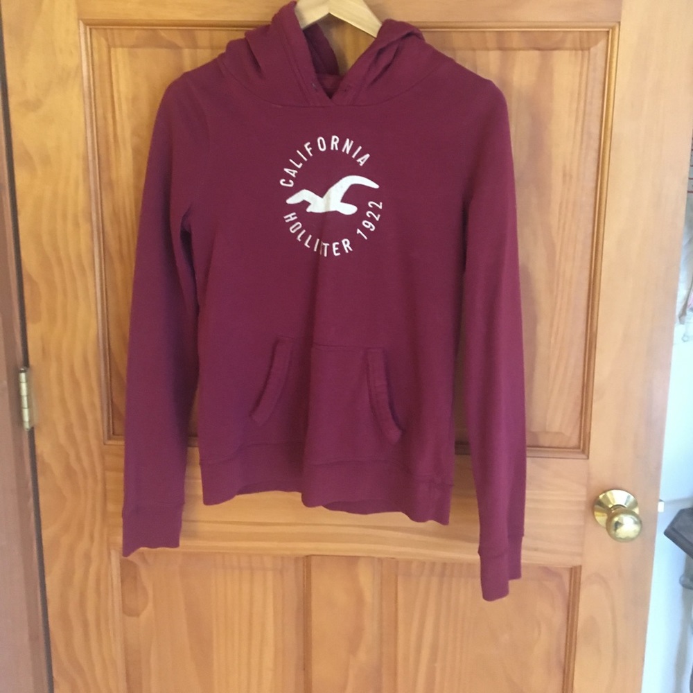 Red Hollister hoodie xxSOLDxx