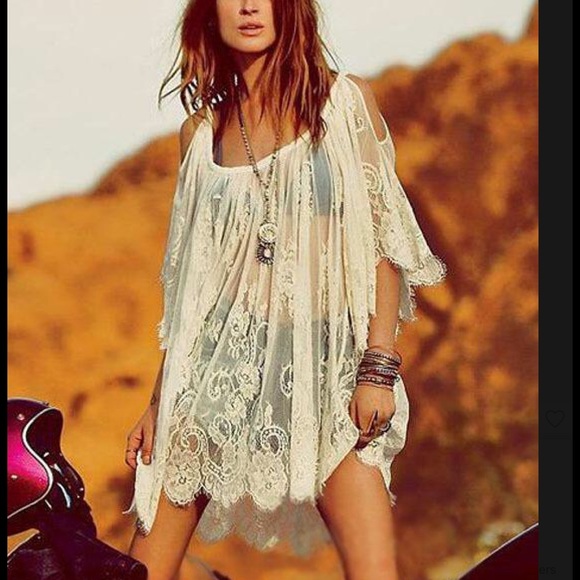 NWT Bohemian Mini Dress - Picture 2 of 4