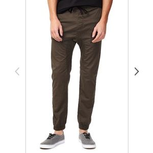 Mens Cuffed Jogger Pants