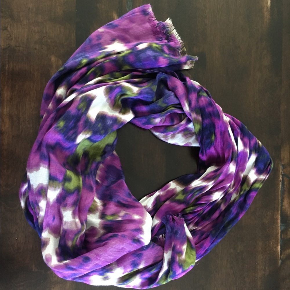 J. Crew Floral Scarf