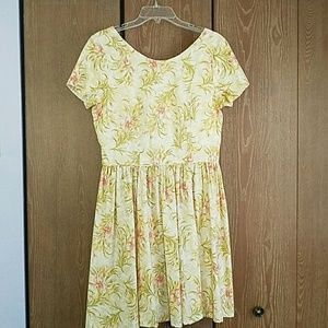 Vintage floral dress
