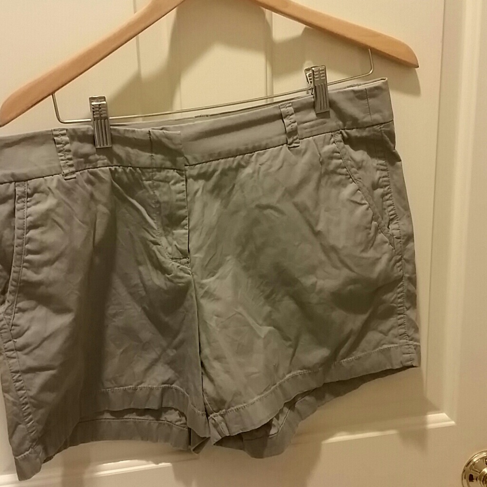 J crew grey Chino shorts