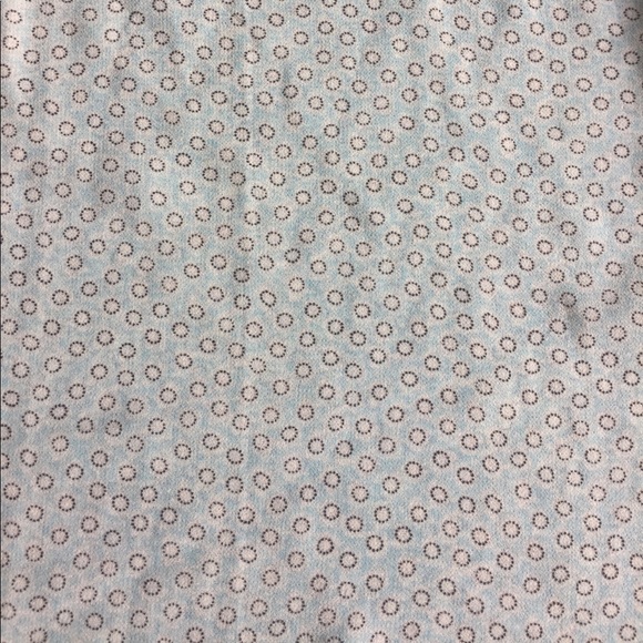 Loft sheer top mint with white and black bubbles - Picture 4 of 8