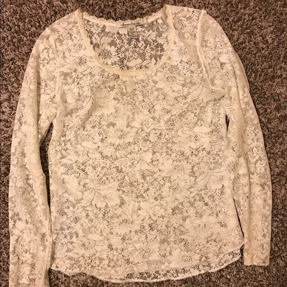 XL Lace long sleeve