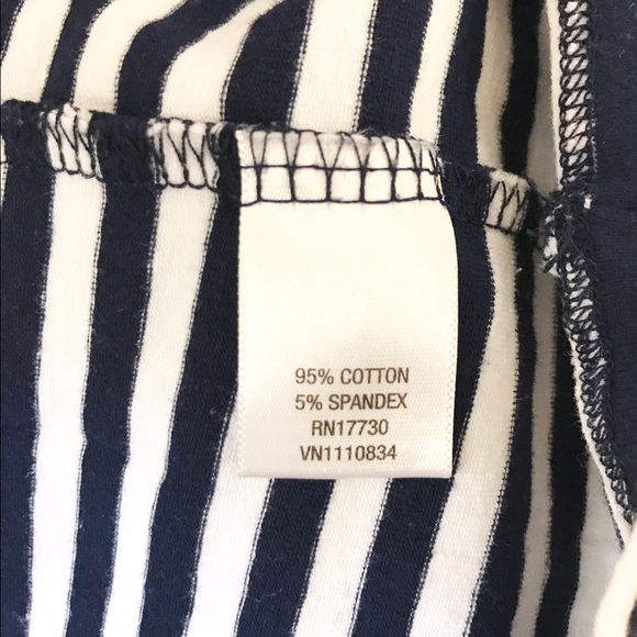 Flattering Sailor Stripe Crossover Mini Dress - Picture 3 of 7