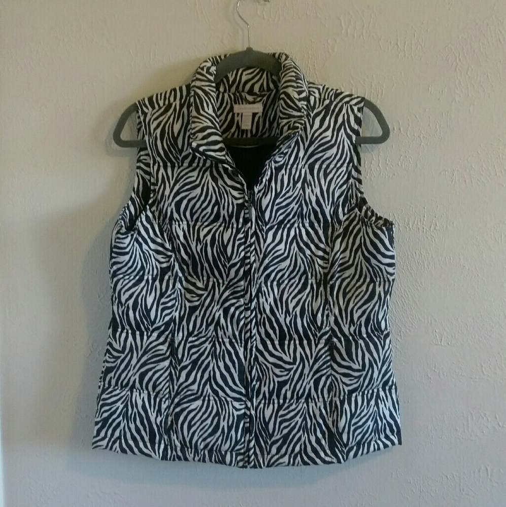 Price Drop!! Leopard Print Down Vest
