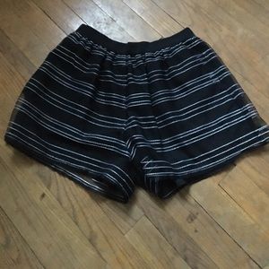 BCBG dress up shorts.