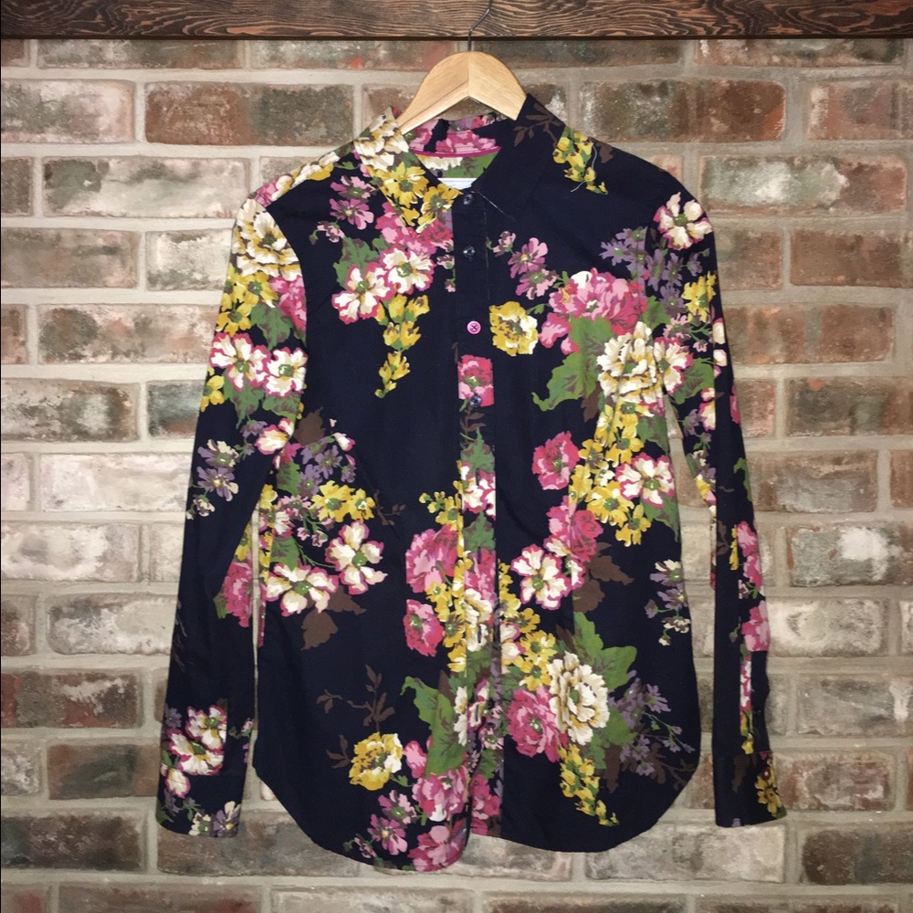 Floral Button Up Shirt