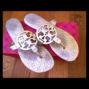 Tory Burch Miller Sandal Rose Gold 9.5
