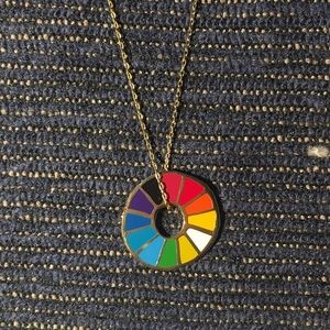 SOLD ON DEPOP Color wheel necklace