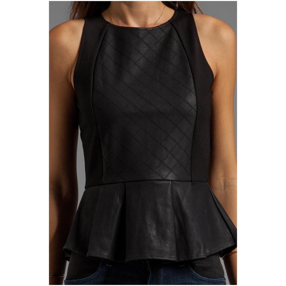 Dolce Vita Faux Leather Top
