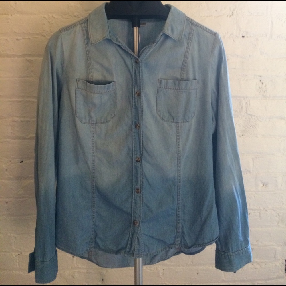 Lauren Conrad Denim Shirt