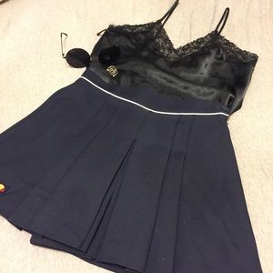 🥑Ellesse navy blue culotte