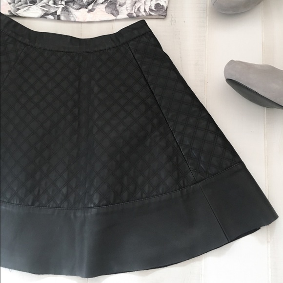 Asos faux leather quilted skirt - Picture 4 of 4