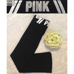 NWT PINK Bling Yoga Pants
