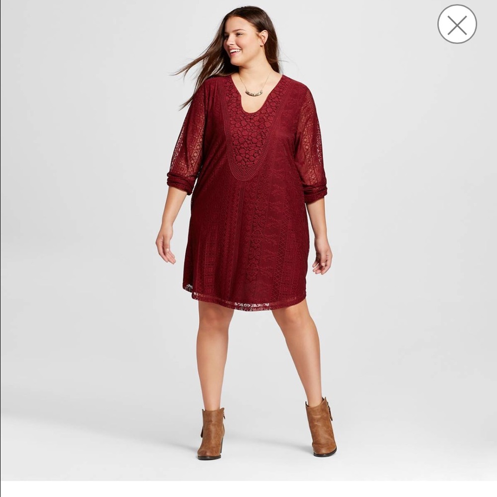2XL Born Famous Hi-Lo Tunic Dress