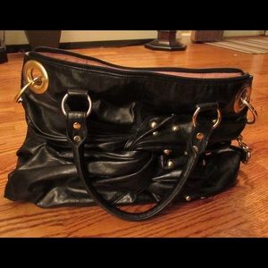 Studded black Steve Madden bag