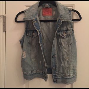 Denim vest