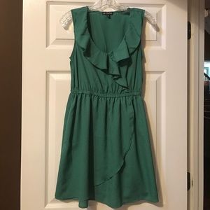 Flutter front skater dress