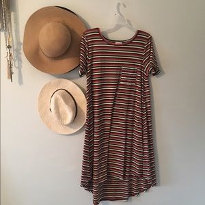 Striped LuLaRoe Carly