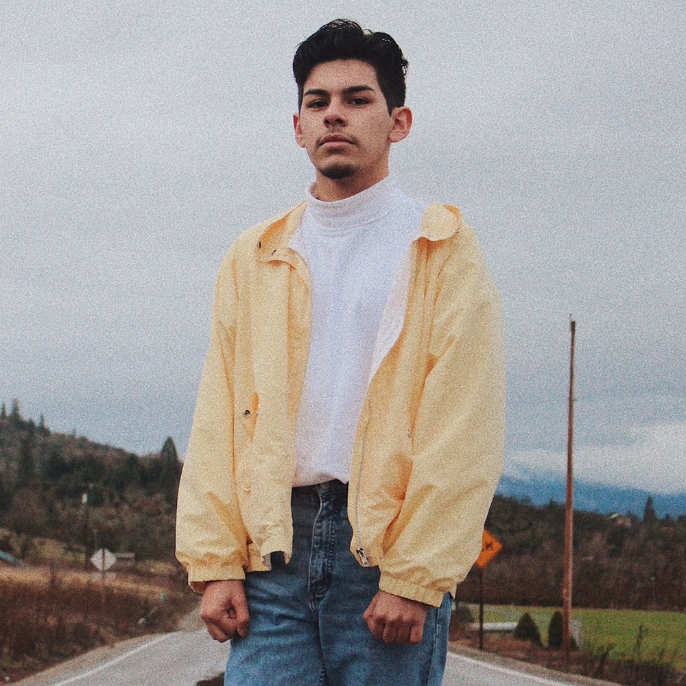 yellow windbreaker :)
