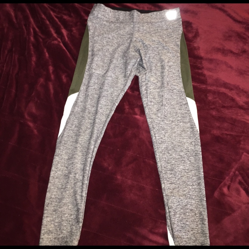 PINK ACTIVE GREY LEGGINGS