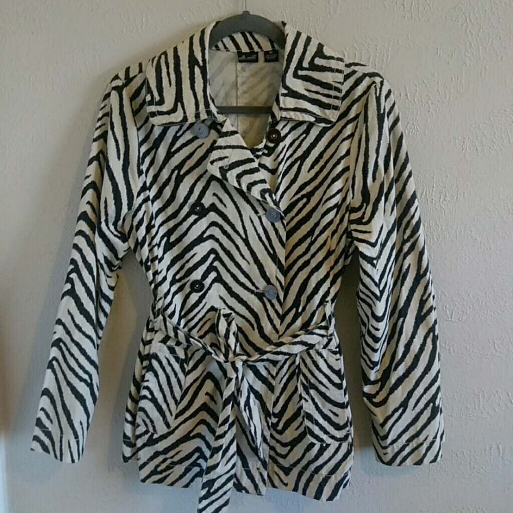 Zebra Print Jacket