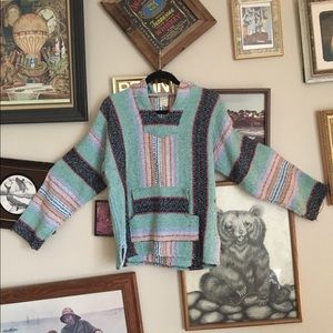 Vintage Drug Rug Poncho