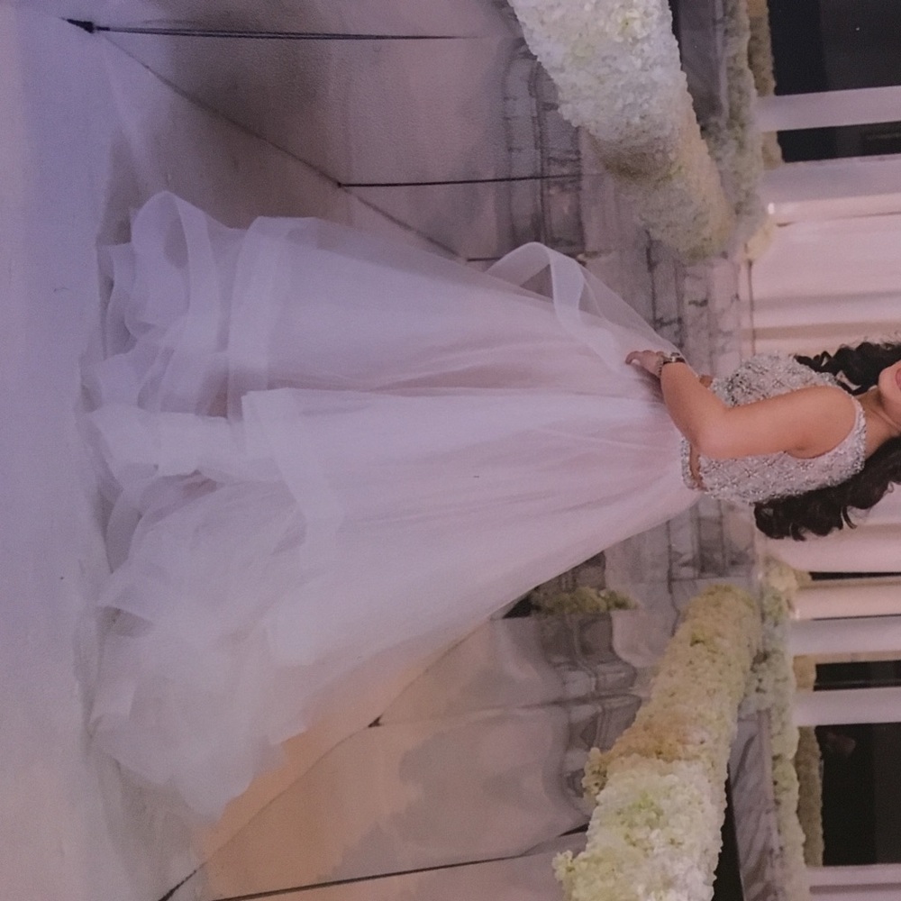 2 piece gown