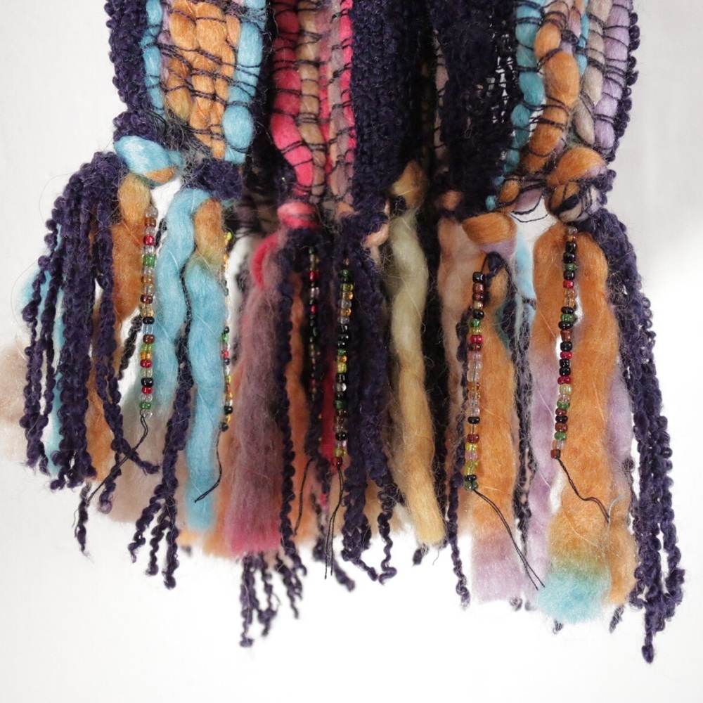 ✨BRAND NEW✨Multicolor Beaded Scarf