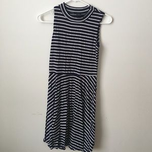 Navy Striped dress