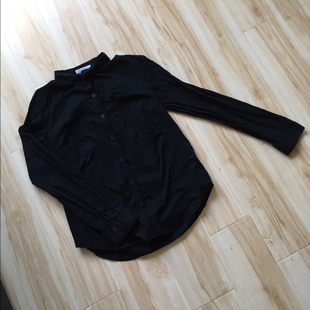 Professional Black Button Up