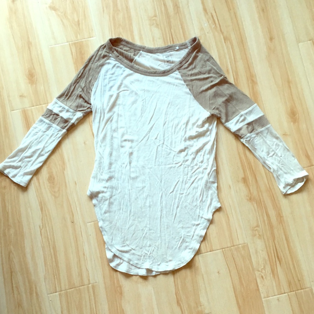 Sporty Sheer Long Sleeved T-Shirt