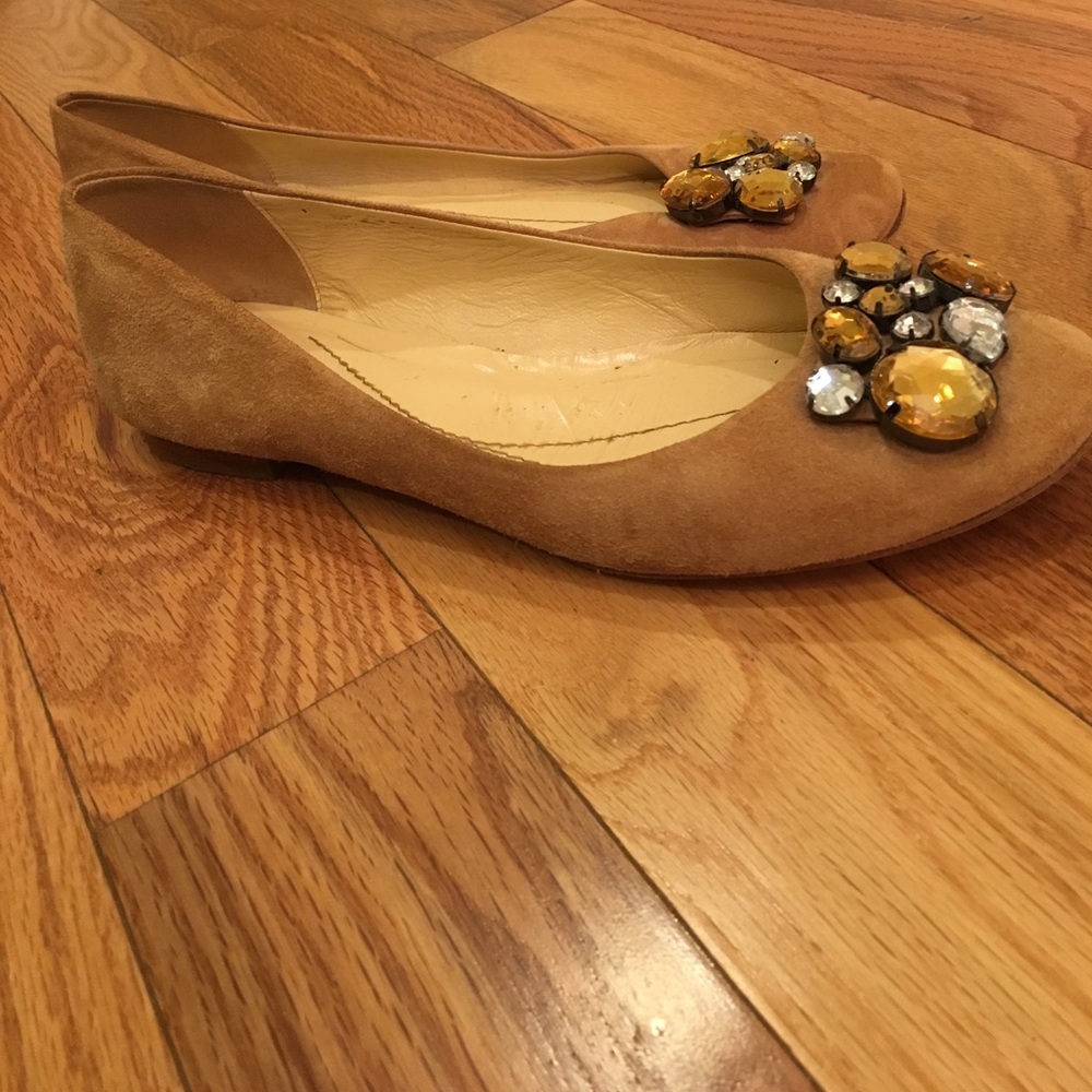 Beautiful jeweled Kate Spade flats!
