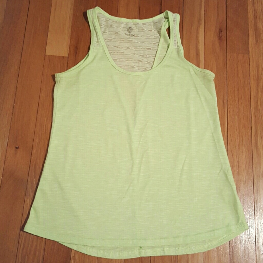 Neon yellow tank