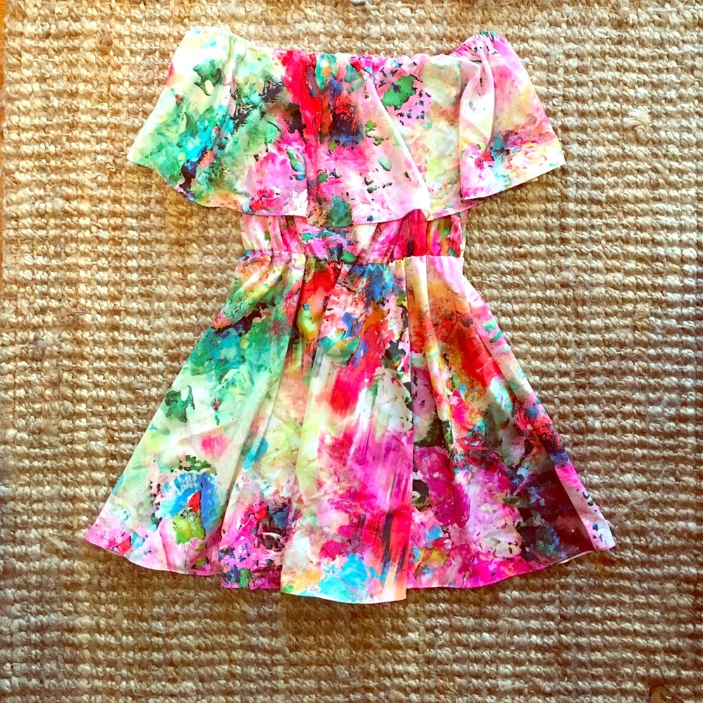 Amanda U | Amanda Uprichard off the shoulder dress