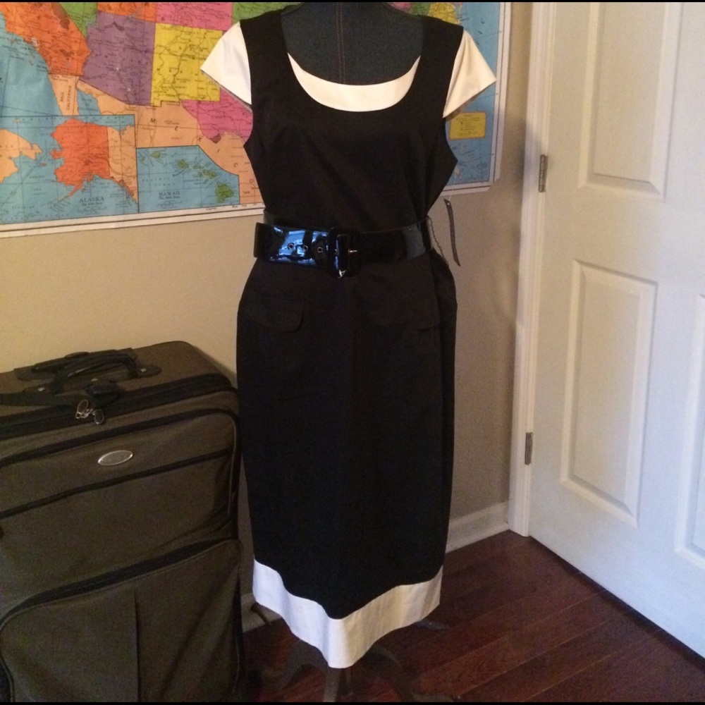 Career dress with pin-up feel