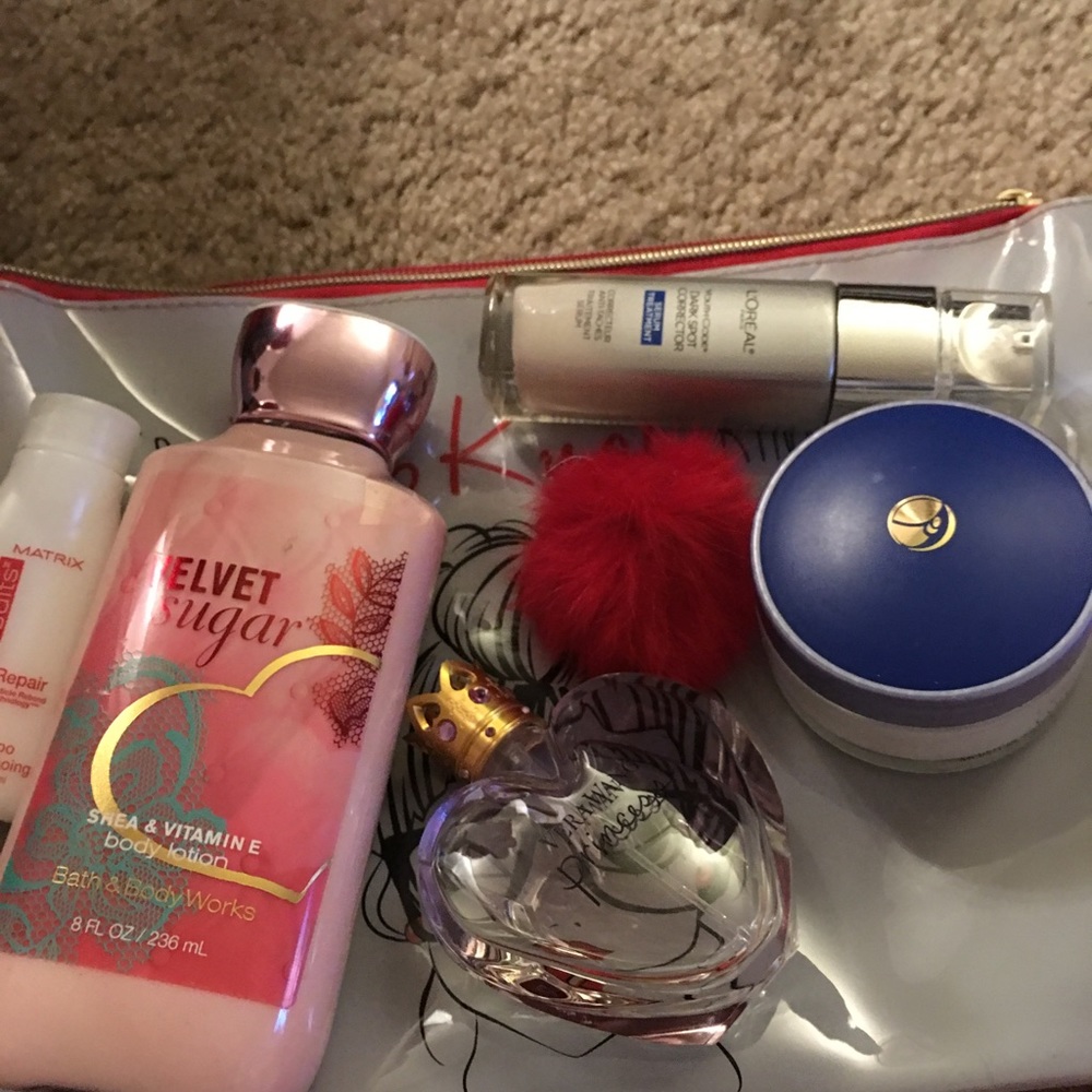 Lot of cute face and body lotions