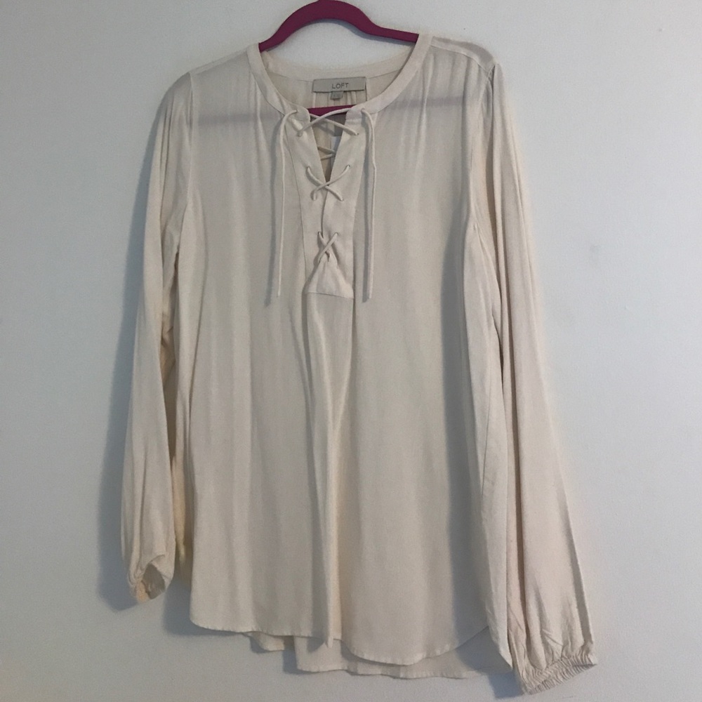 ⭐️MOVING SALE! ⭐️Lace-up top BRAND NEW WITH TAGS