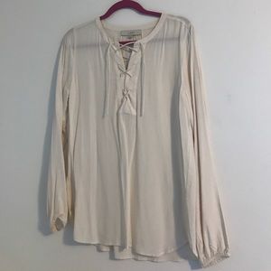 ⭐️MOVING SALE! ⭐️Lace-up top BRAND NEW WITH TAGS