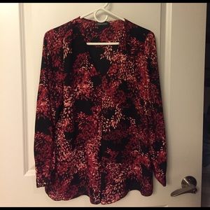 Vince Camuto floral blouse