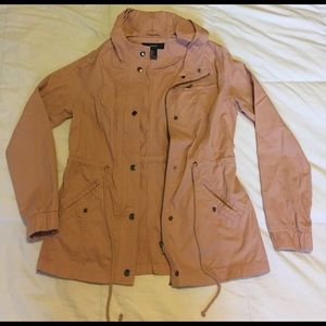 Dusty rose colored jacket