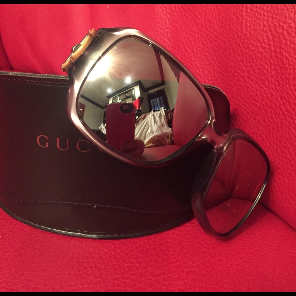 Authentic Gucci sunglasses with case